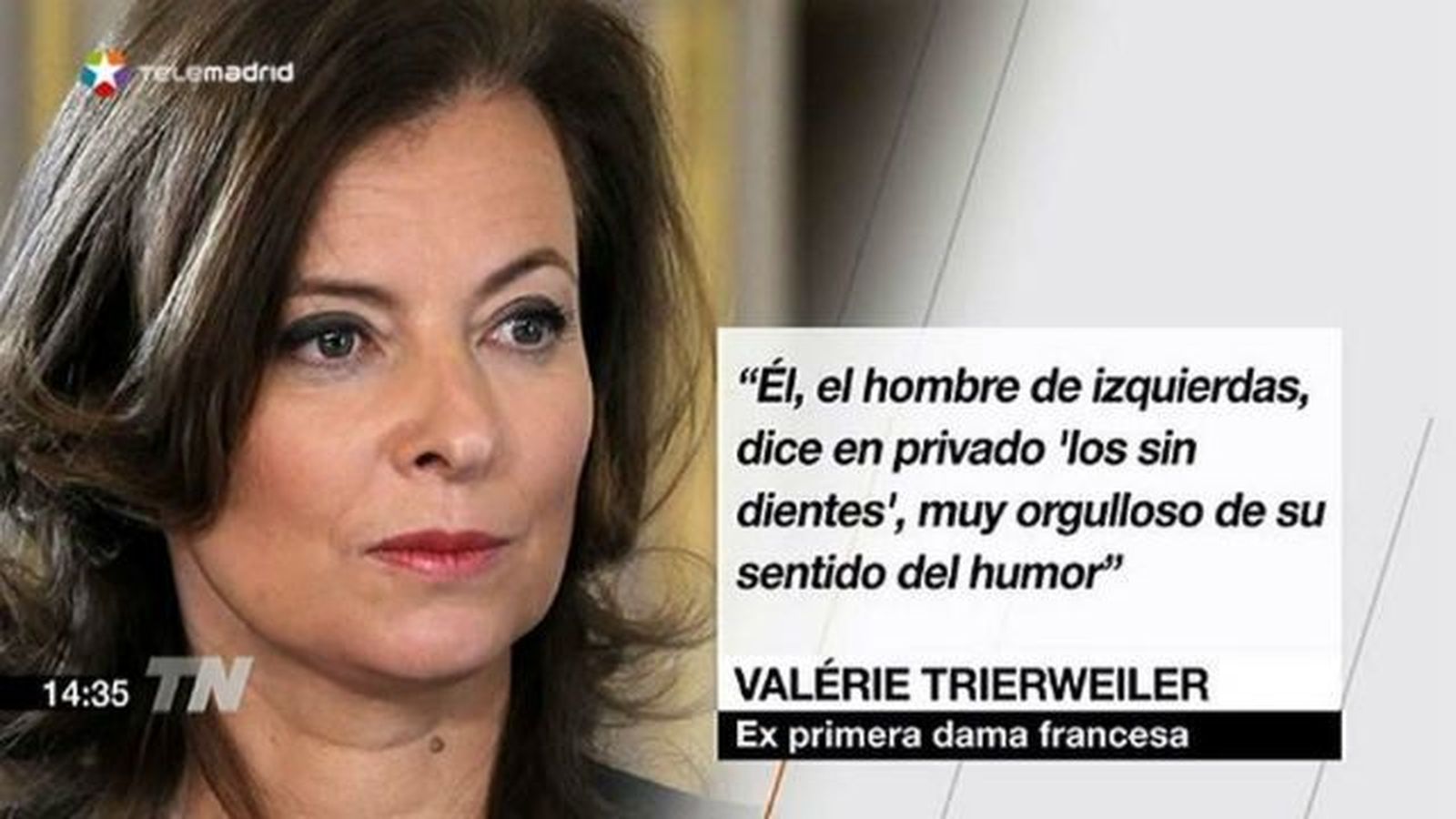 El libro de la ex primera dama que vapulea a Hollande arrasa en su primer día