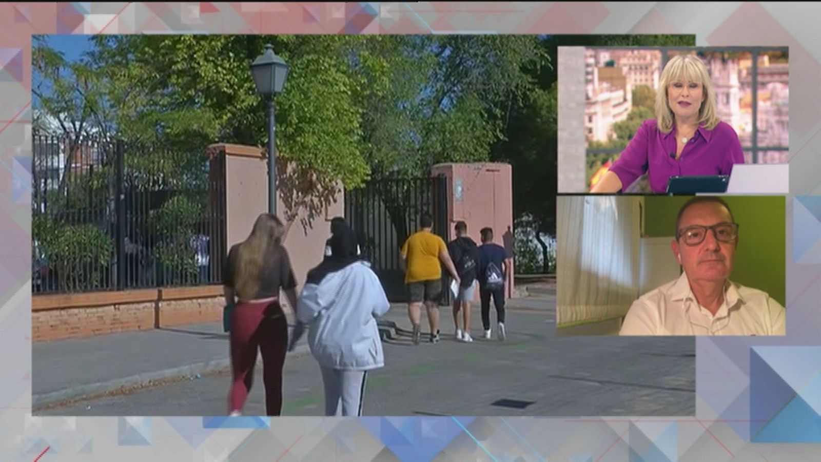 Vuelven en Madrid las clases en Secundaria y Bachillerato con el profesorado en alerta