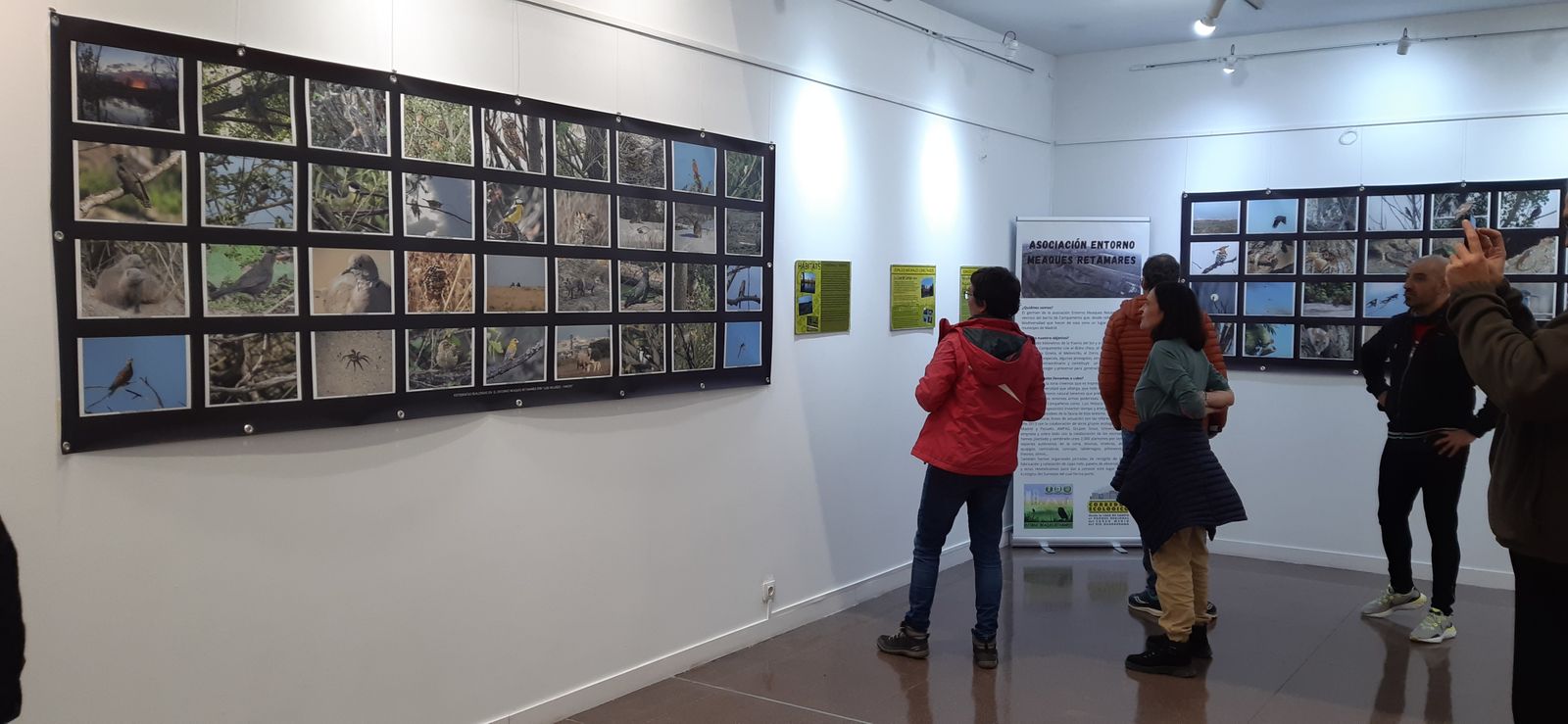 Exposición Entorno Meaques Retamares en el Centro Cultural Sara Montiel de Madrid