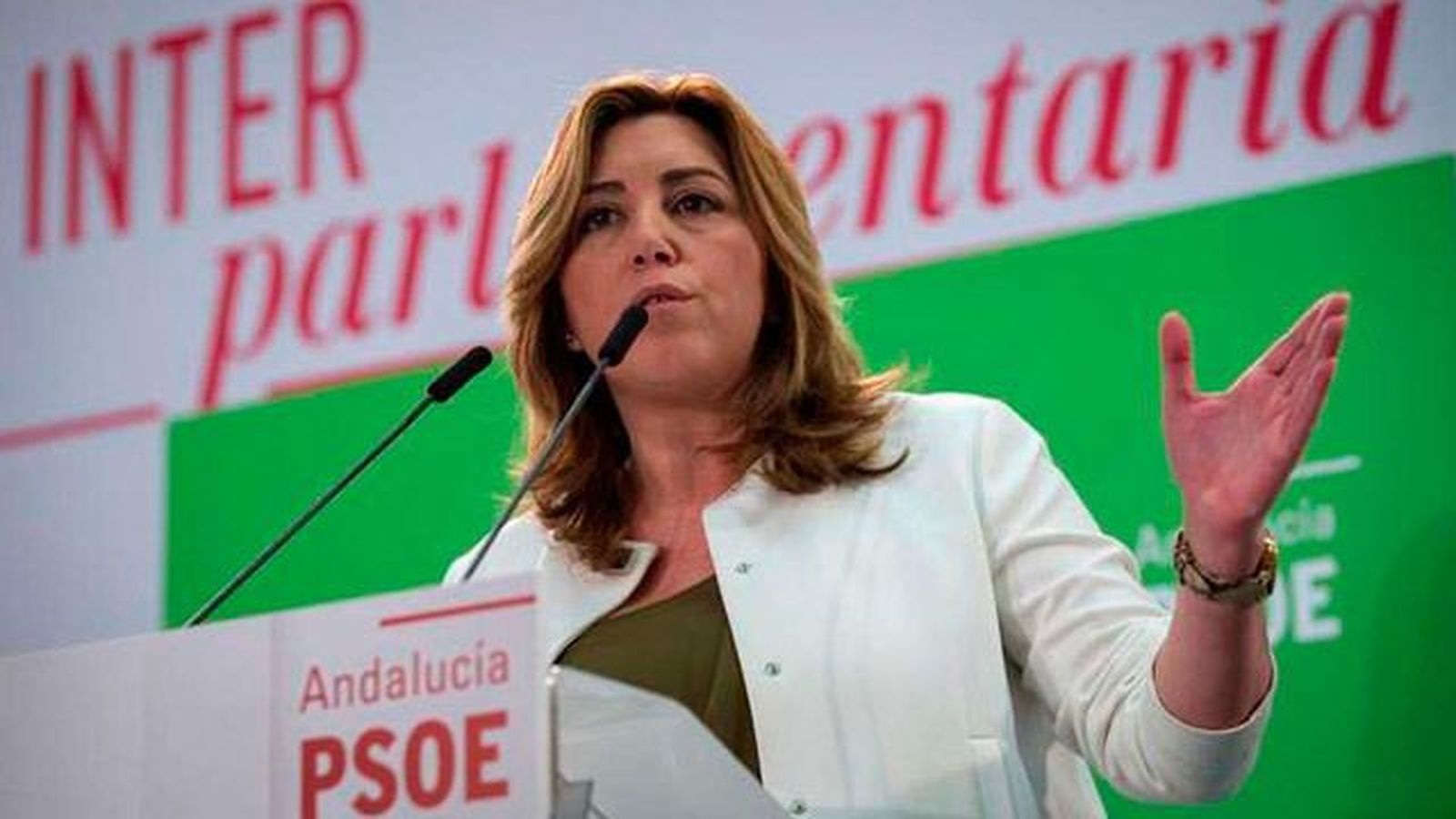 Susana Díaz: El PSOE no puede aceptar el derecho a la autodeterminación de Cataluña