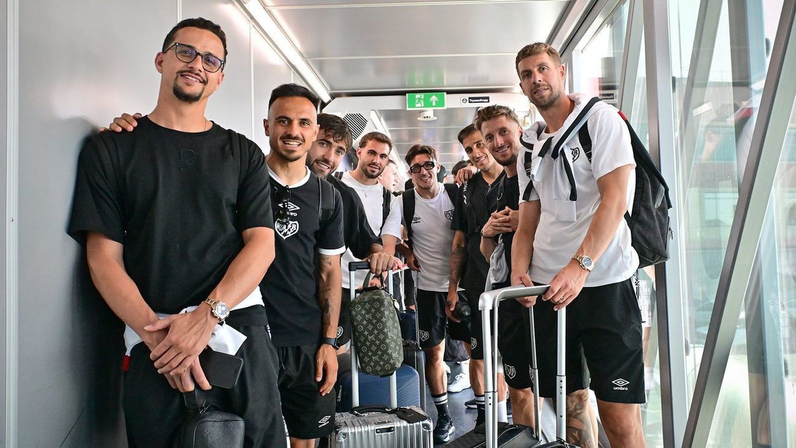 El Rayo Vallecano ya está en Leipzig