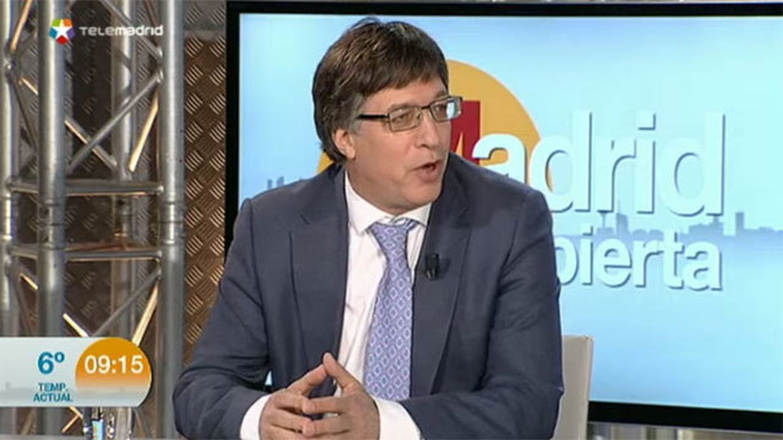 El embajador de Israel en España, Alon Bar, en Telemadrid