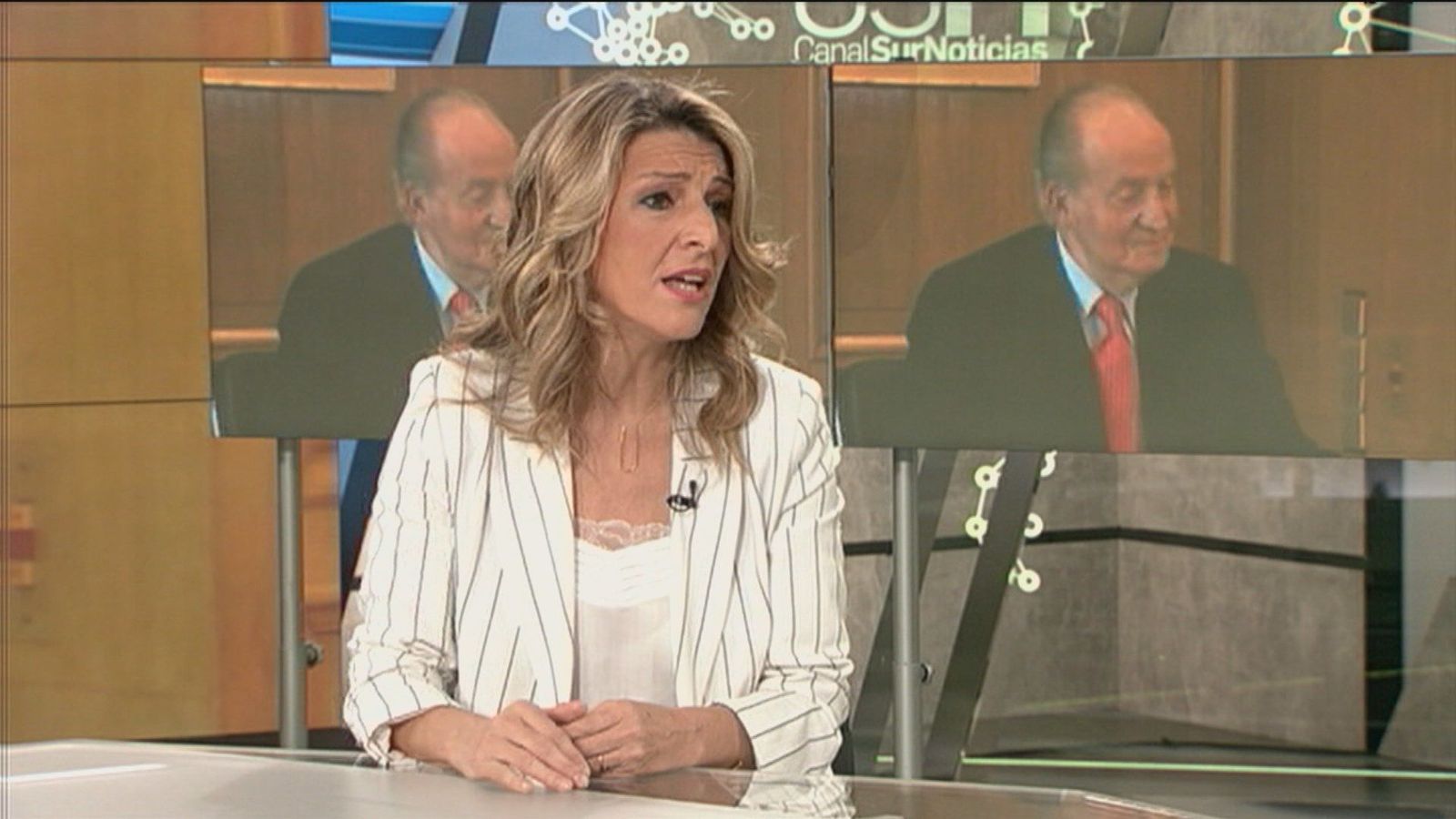 Yolanda Díaz tilda de "incomprensible" el archivo de la investigación al emérito y le exige explicaciones
