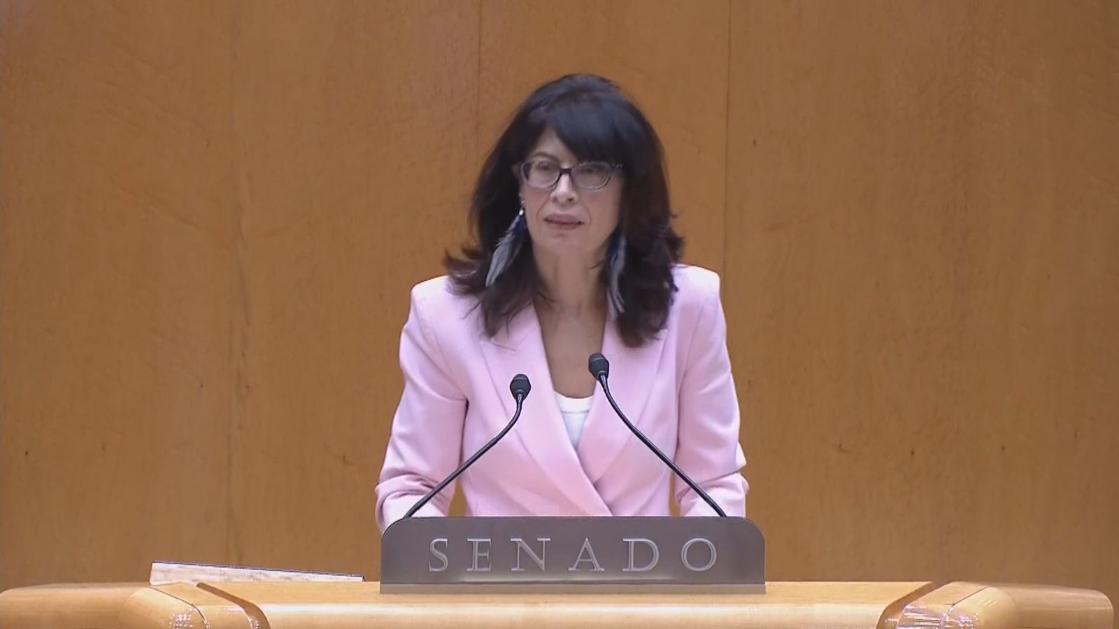 Comparecencia de Ana Redondo en el Senado para explicar los "fallos" de las pulseras telemáticas para maltratadores