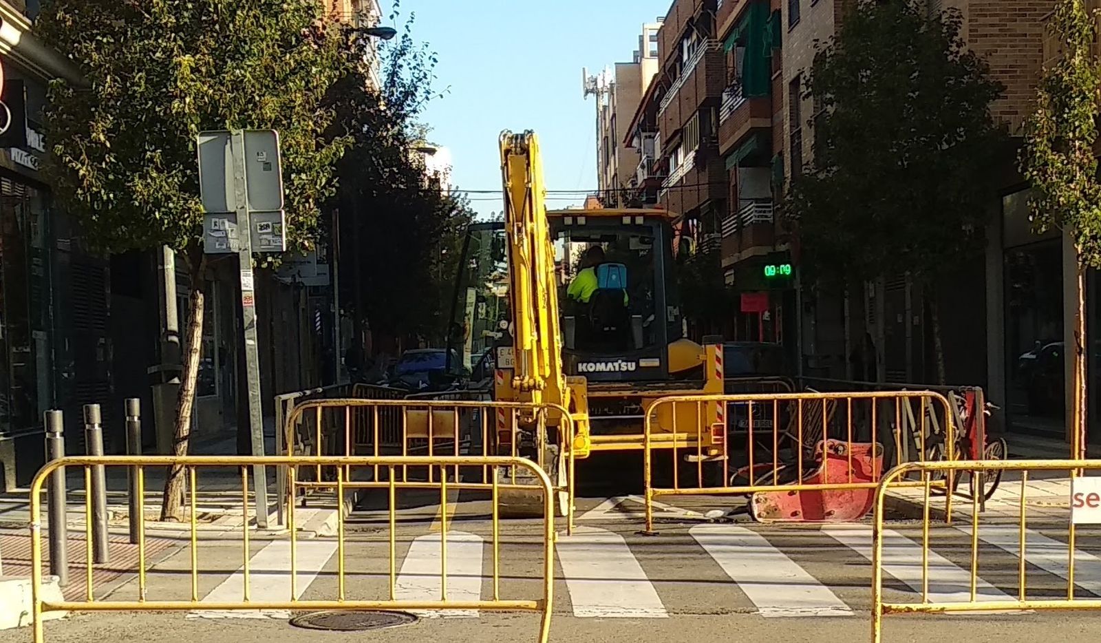 Obras en Getafe