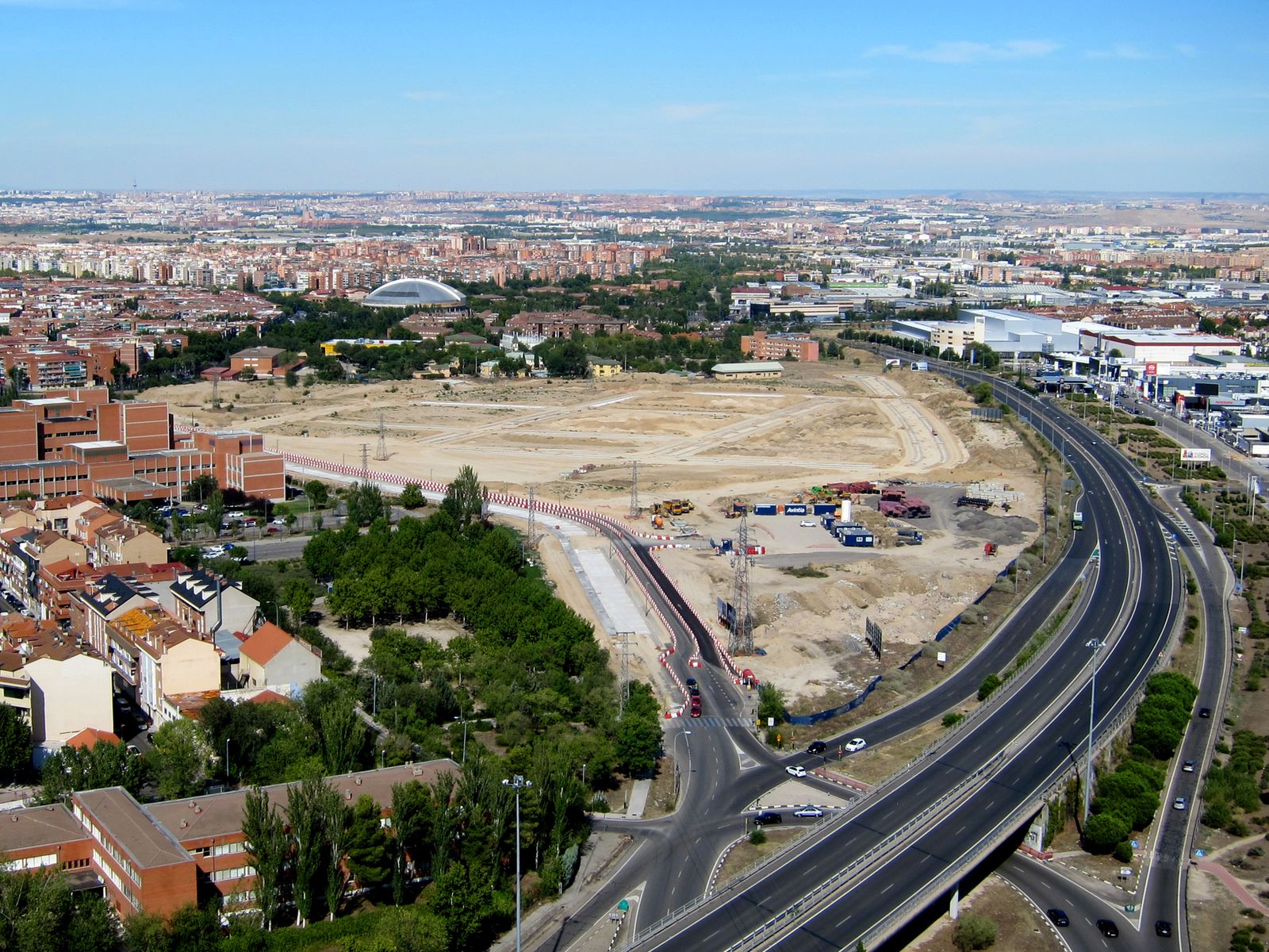 Terrenos de Leganés donde se construirá una de las promociones de vivienda pública