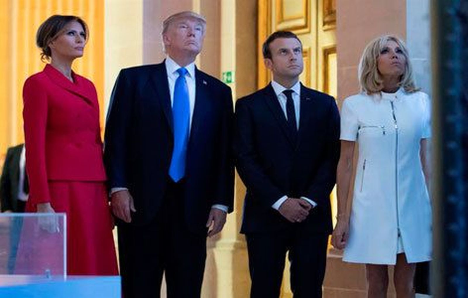 Macron y Trump celebran la "fuerte reacción internacional" contra Rusia