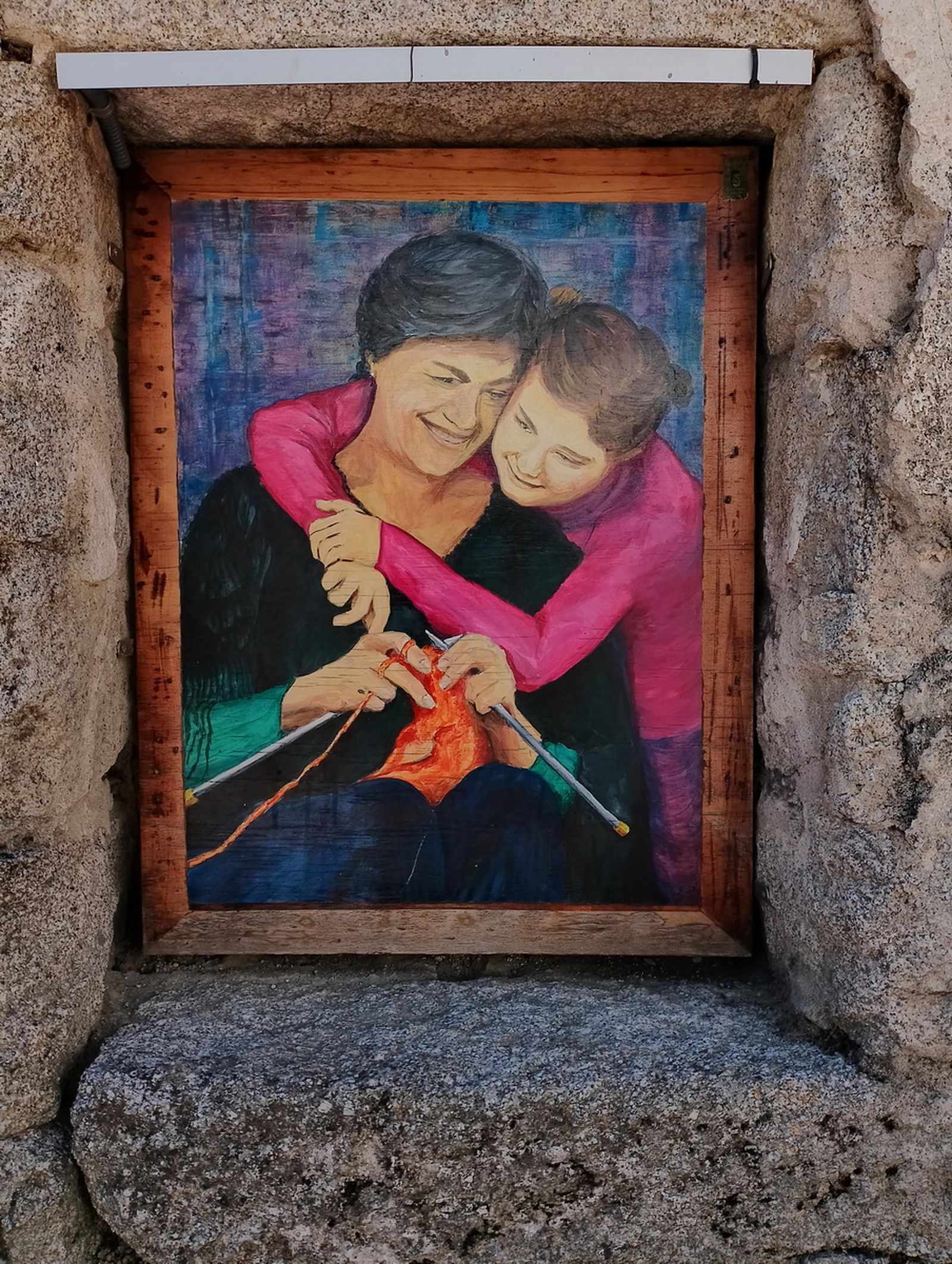 Arte en las calles de Fresnedillas de la Oliva