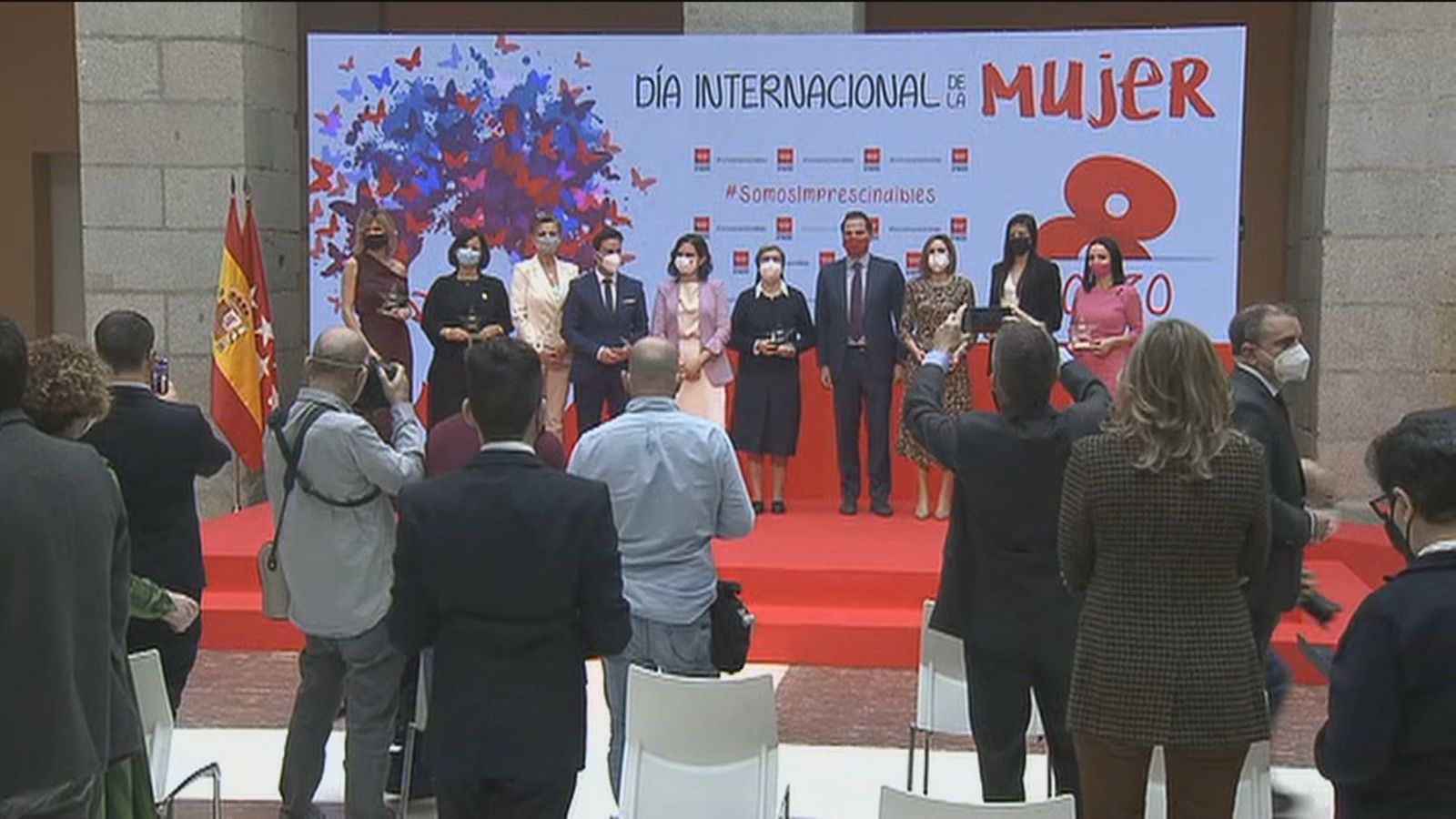Reconocimiento de Madrid a las mujeres en este 8M