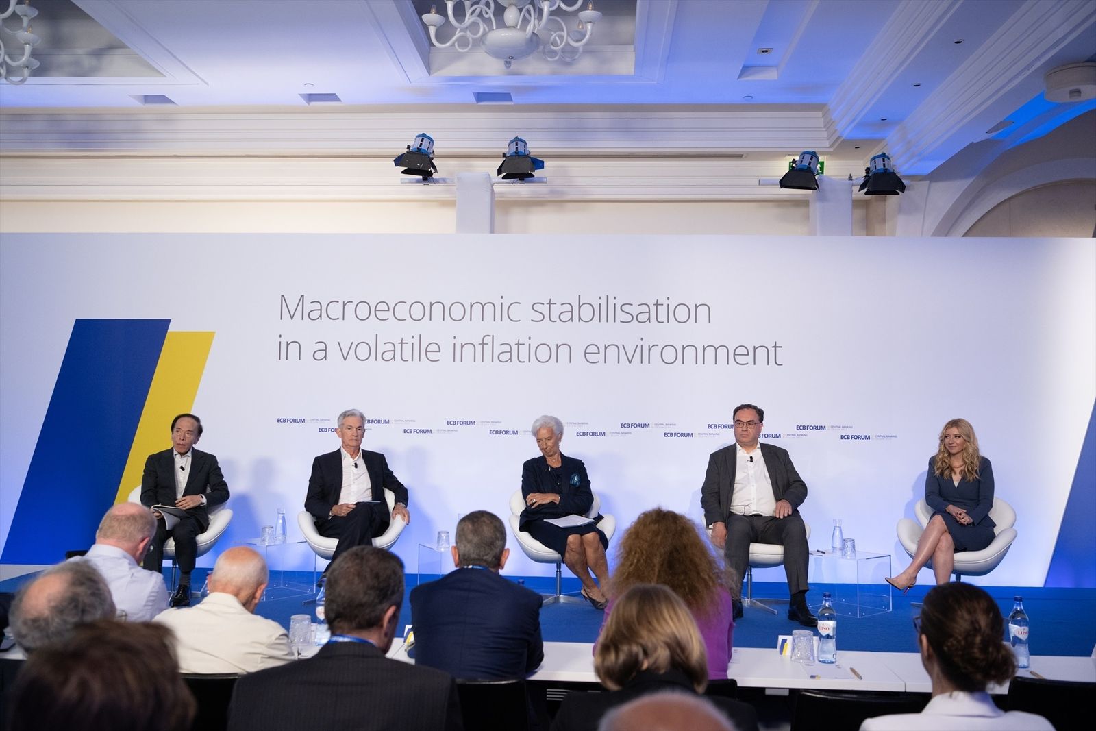 Foro de Sintra con Christine Lagarde (BCE), Andrew Bailey (BoE), Jerome Powell (Fed) y Kazuo Ueda (BoJ)