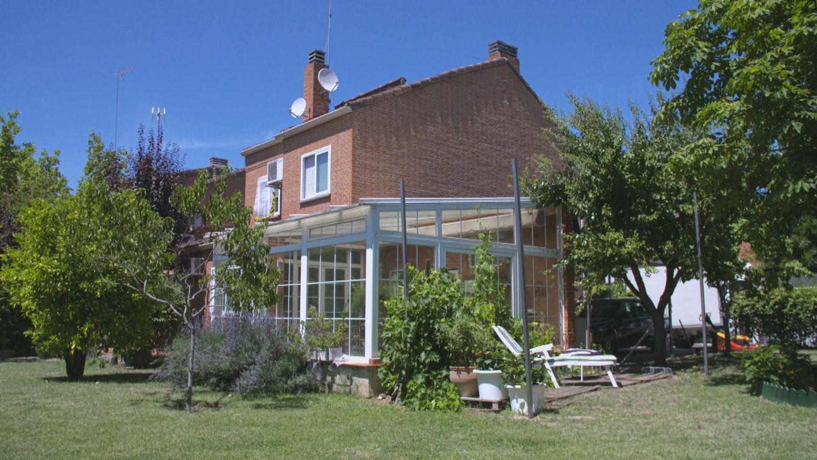 Y esta preciosa casa de Las Rozas pertenece al realizador de televisión Hugo Stuven.