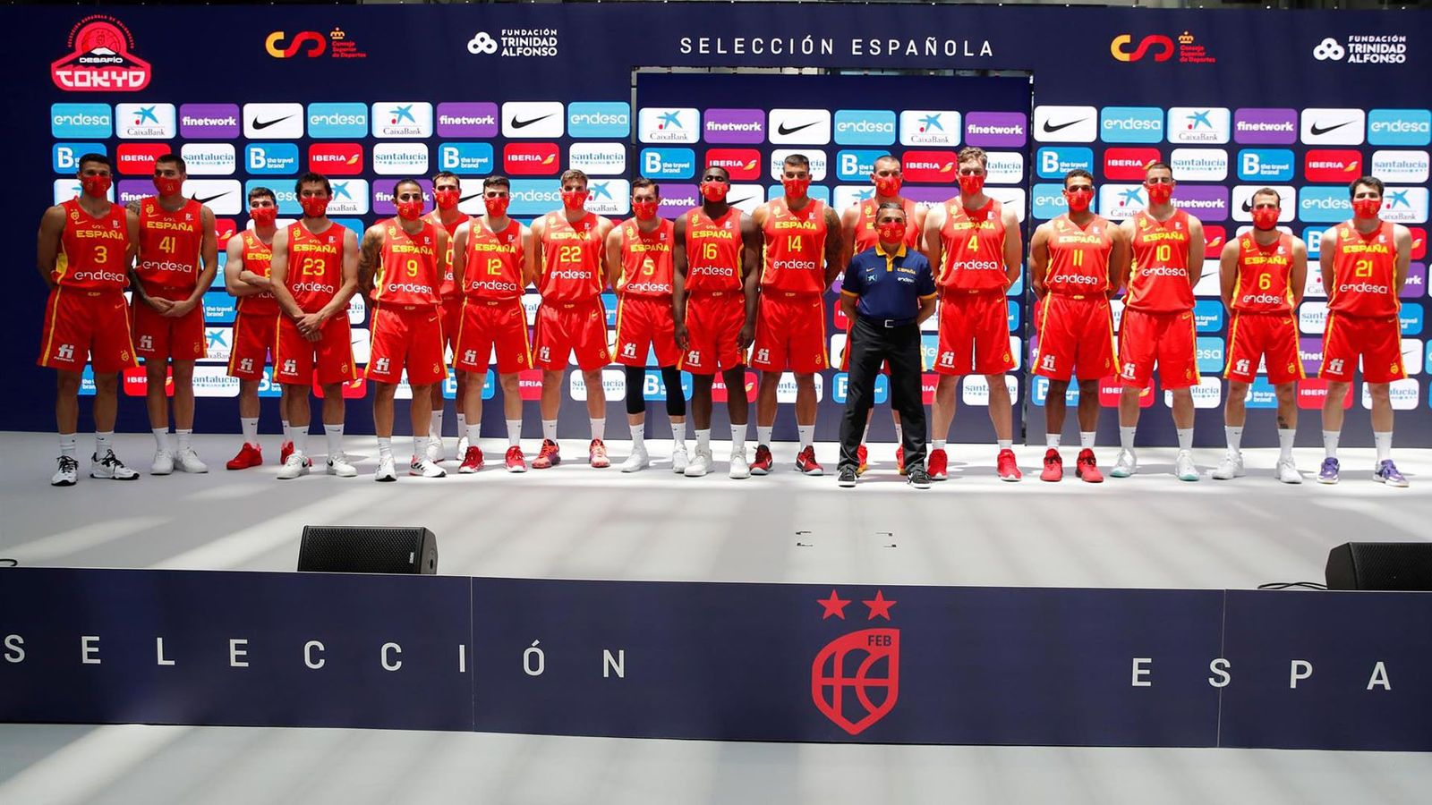 La vuelta de Pau Gasol marca la presentación del equipo que competirá en Tokio