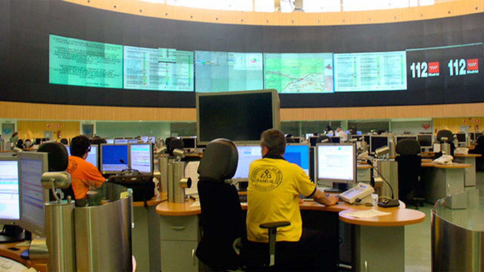 Centro de emergencias 112 en Madrid
