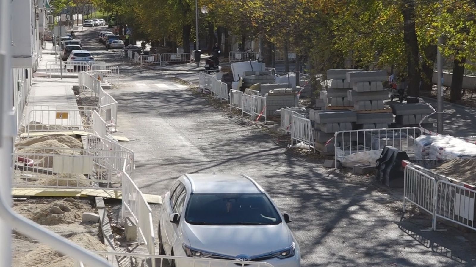 Unas obras se convierten en una pesadilla para los vecinos de Latina