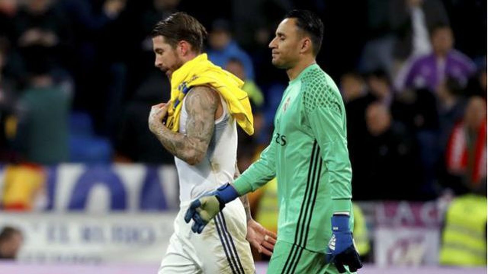 Keylor Navas: "A las balas hay que ponerle el pecho"
