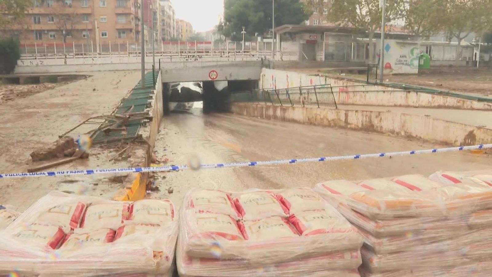 La alerta por la DANA baja de roja a naranja en Valencia