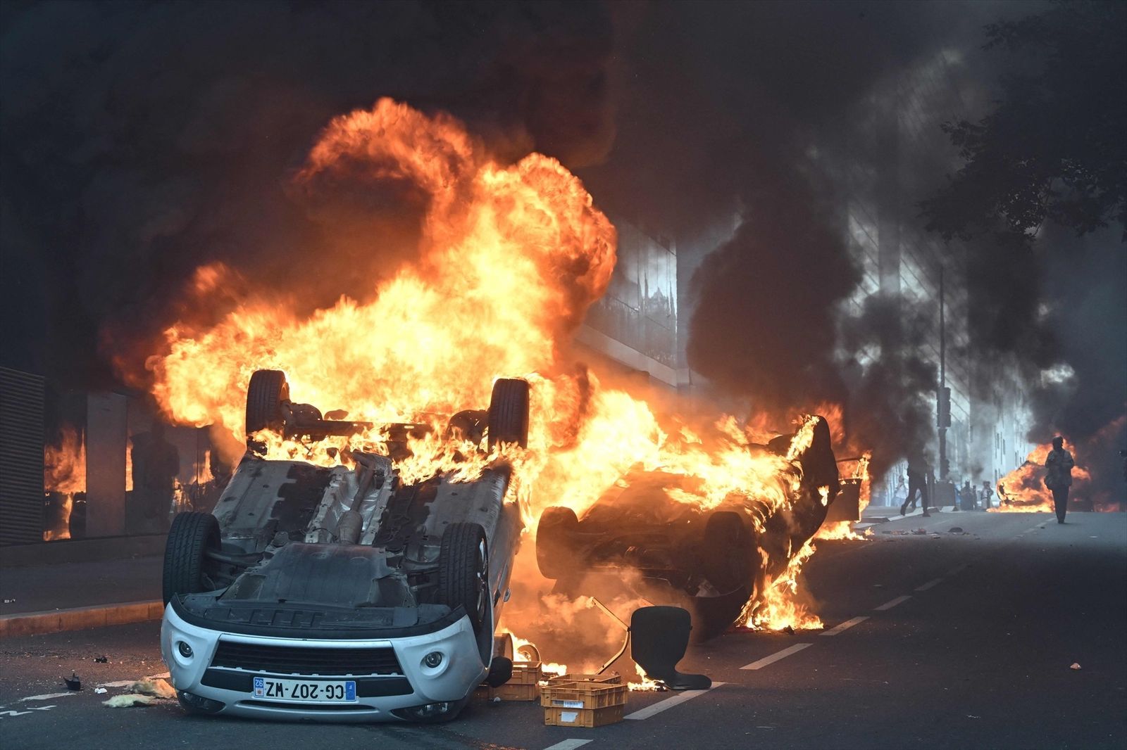Disturbios en Francia