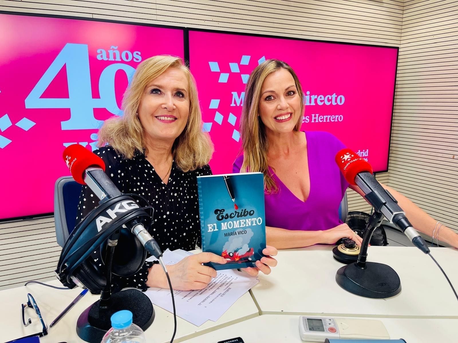 María Vico: “Escribir diarios con 13 años me ha ayudado en esta novela”
