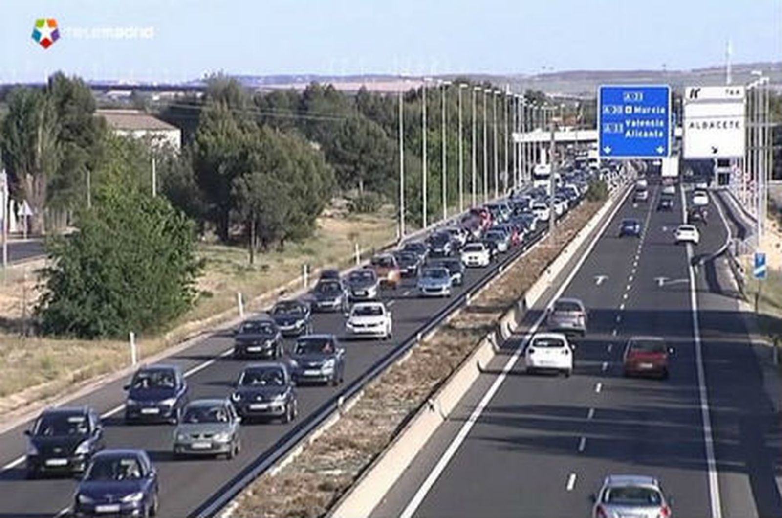 Retenciones en las carreteras
