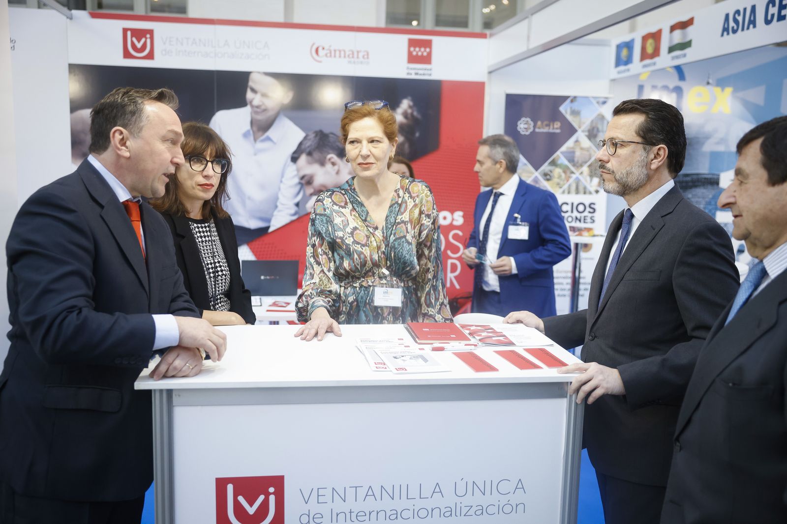 El stand de la Comunidad en la Feria de Exportación IMEX Madrid