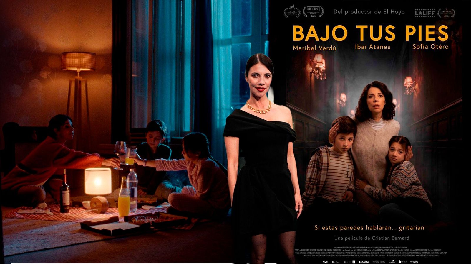 Maribel Verdú debuta en el cine de terror con 'Bajo tus pies'