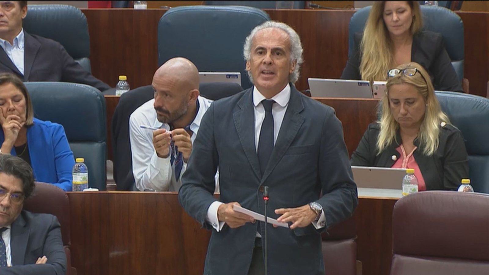 Críticas cruzadas en la Asamblea de Madrid sobre las urgencias