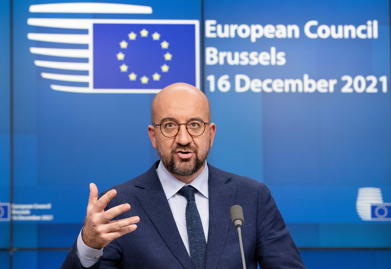 Charles Michel, presidente del Consejo Europeo