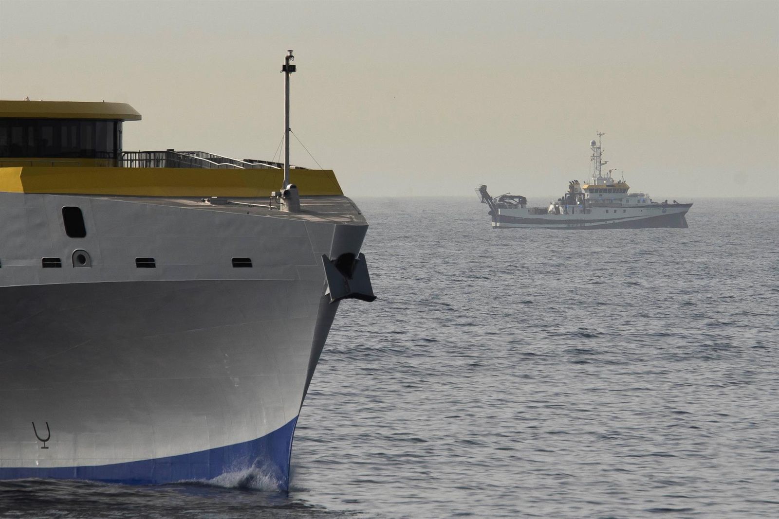 Buque oceanográfico que busca a las niñas de Tenerife