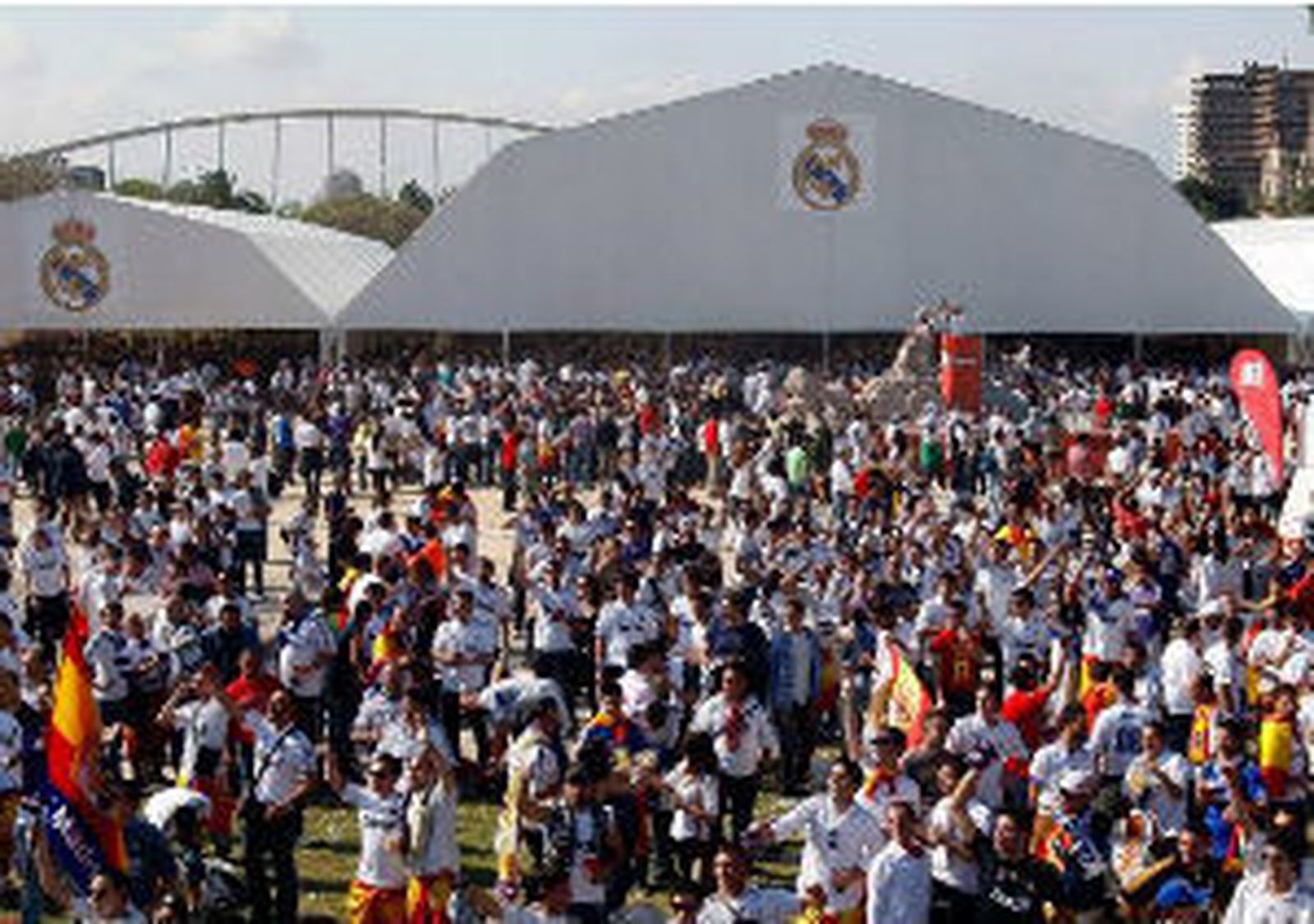 Fan Zone del Real Madrid en Valencia