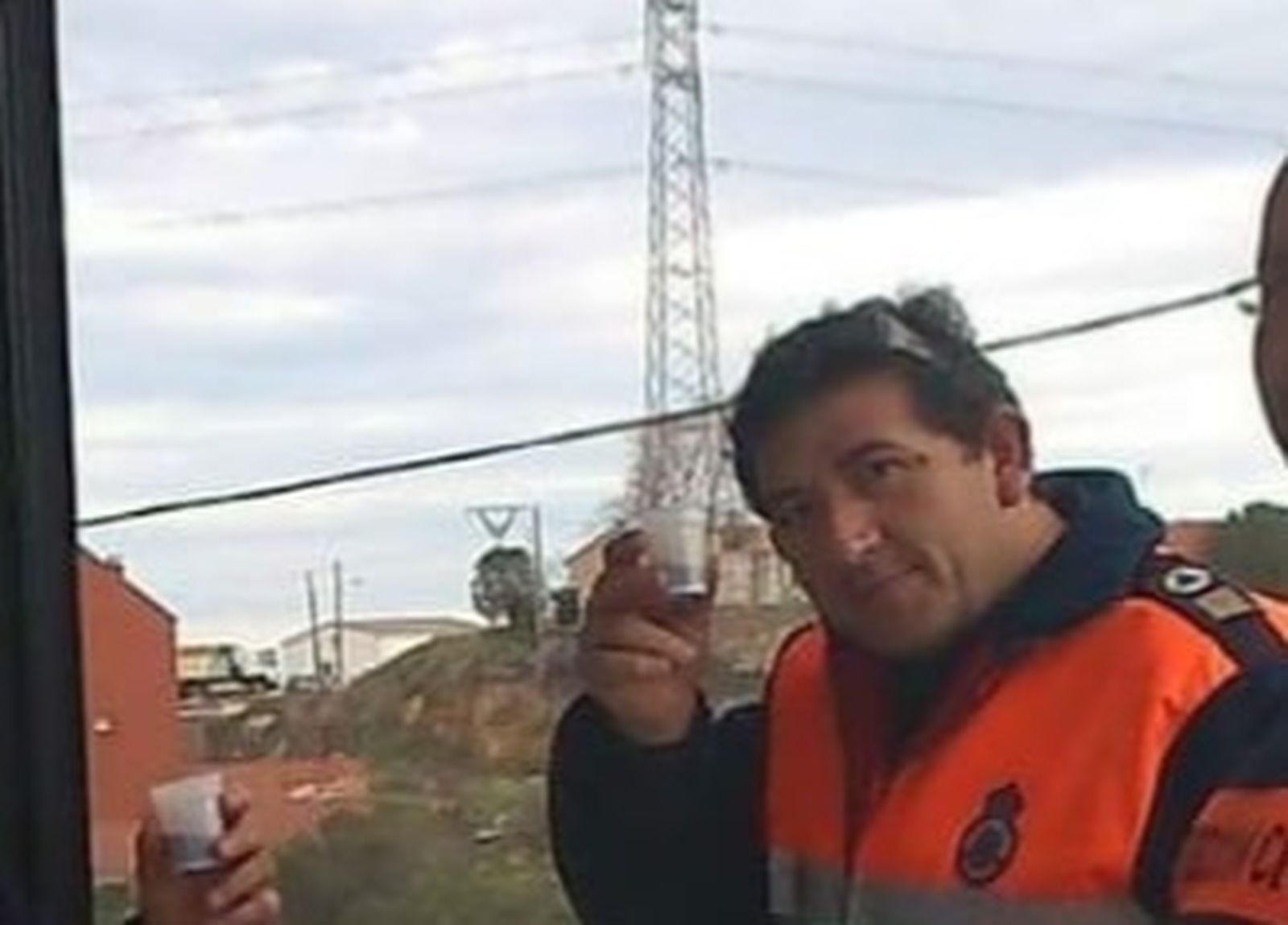 Juan Miguel Garrido, voluntario de Protección Civil de El Molar