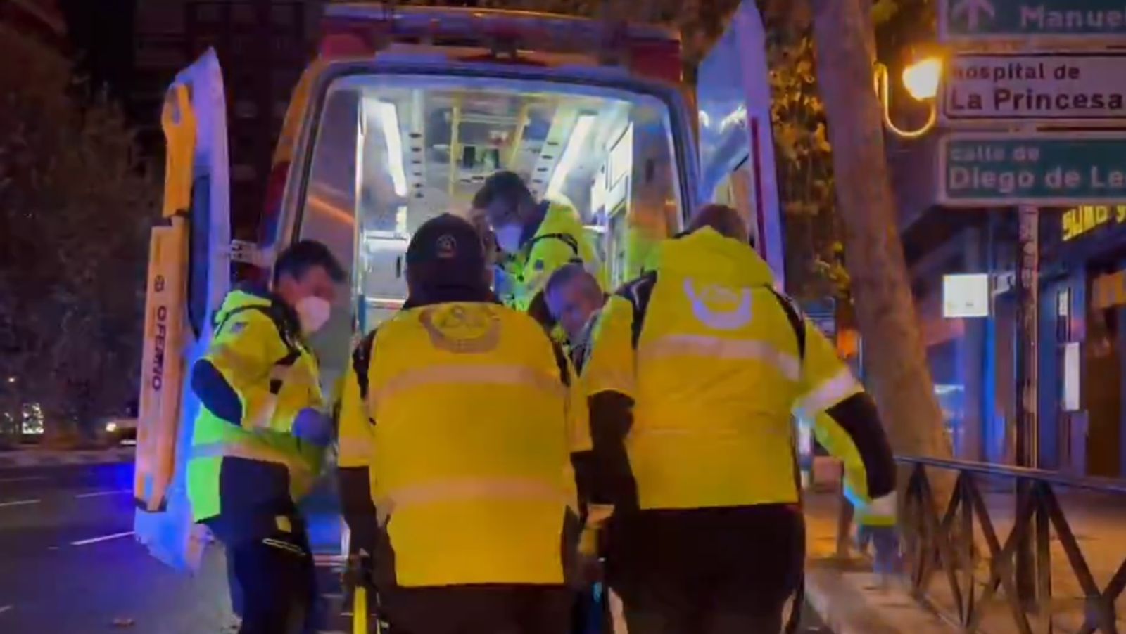 Herido grave un hombre de 59 años tras ser atropellado en el barrio de Salamanca