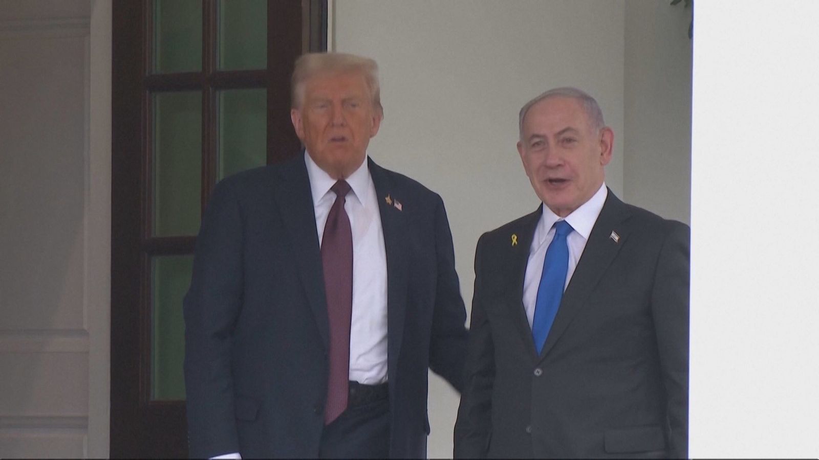 Netanyahu acepta el plan de paz de EEUU para Gaza