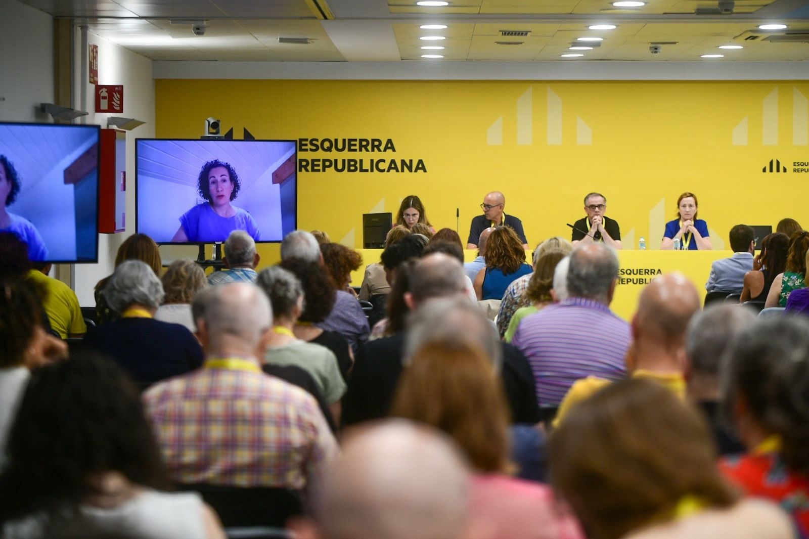 La dirección de ERC expone a sus miembros el estado de las negociaciones con el PSC