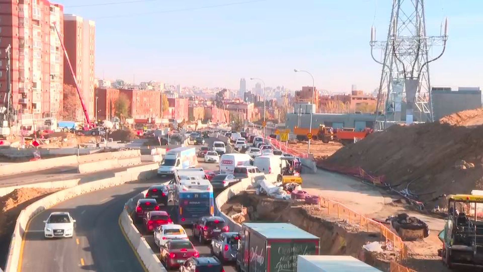 Avanza el soterramiento de la A-5: nuevo trazado, con menos curvas, para los conductores