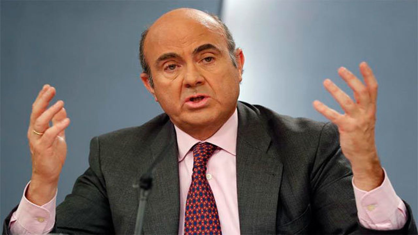 Luis de Guindos, ministro de Economía
