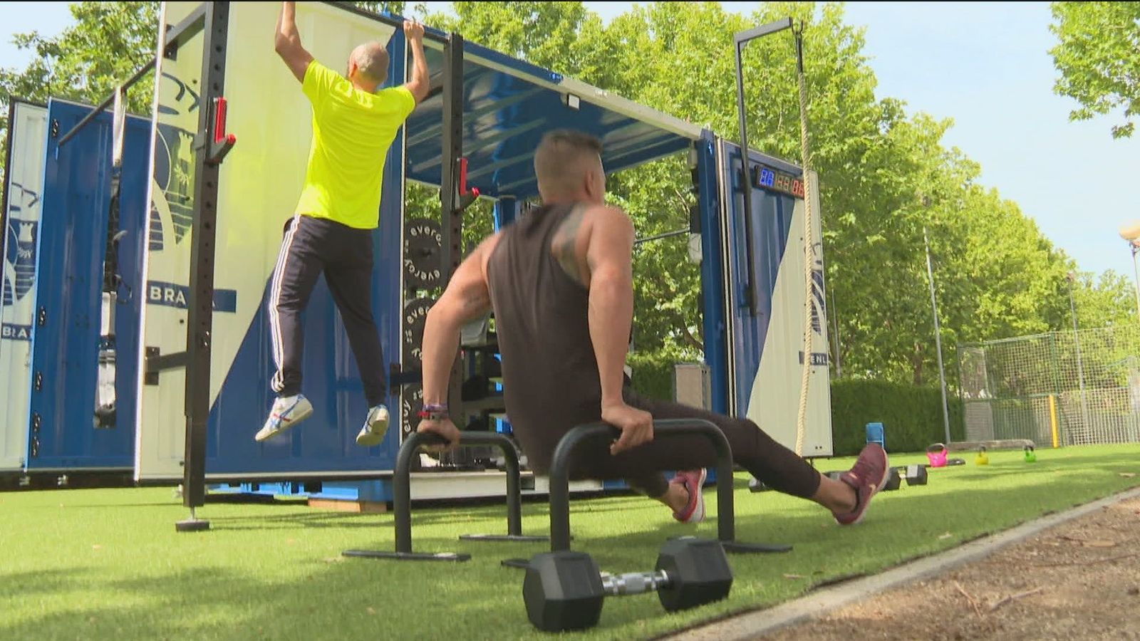 CuboGym: Ponerse en forma en Fuenlabrada con monitor y al aire libre