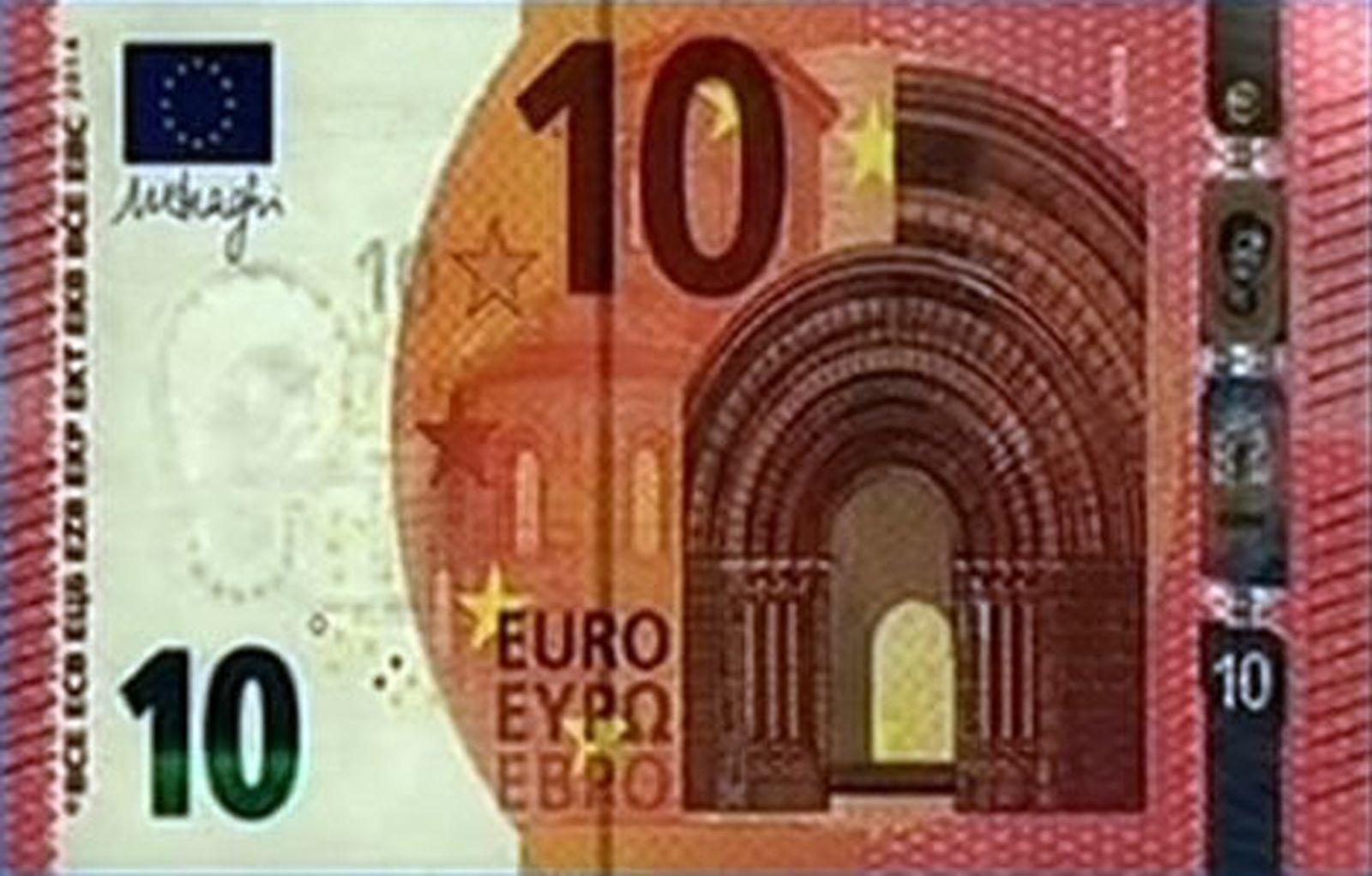 Nuevo billete de 10 euros