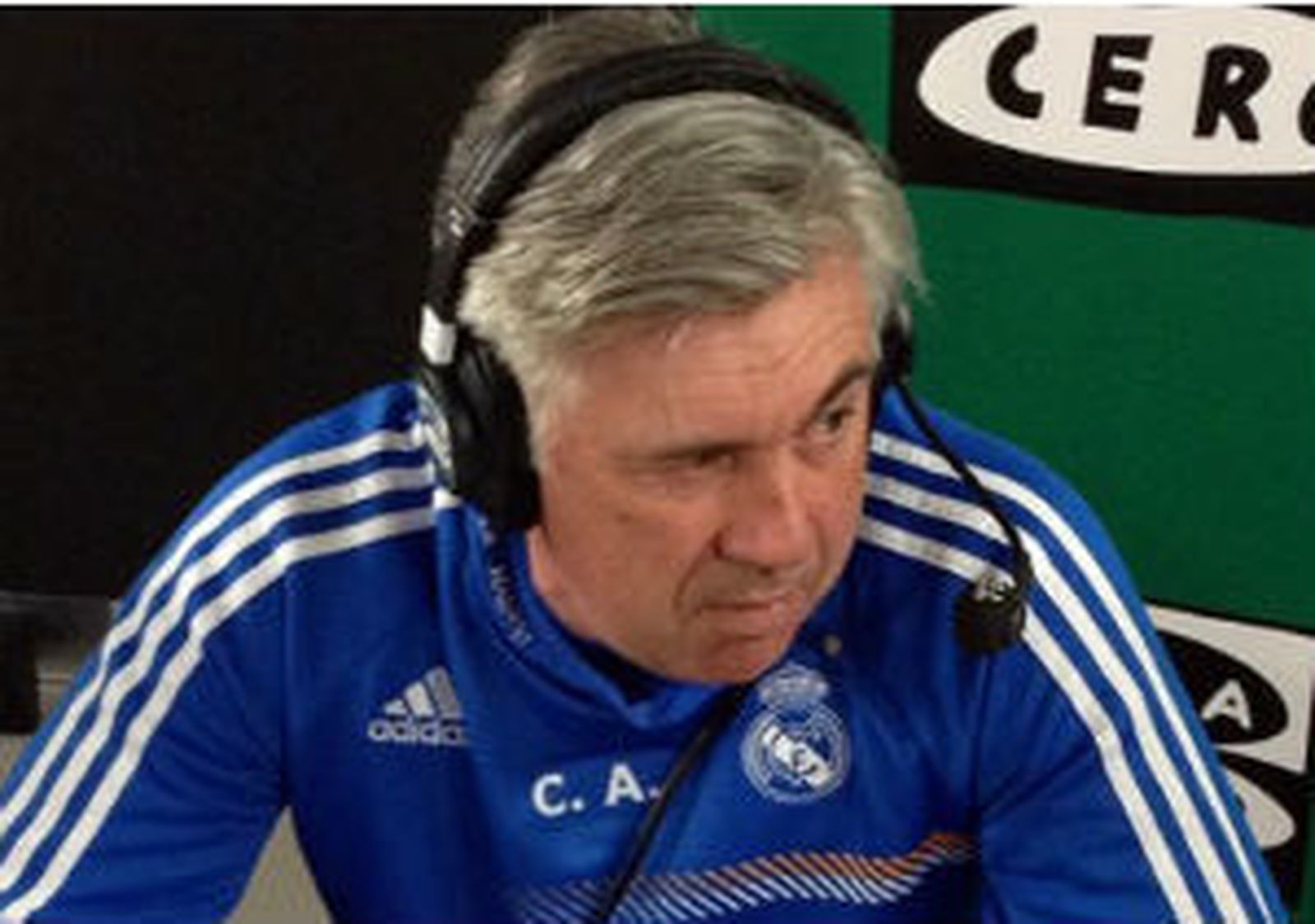 Carlo Ancelotti, en Onda Cero