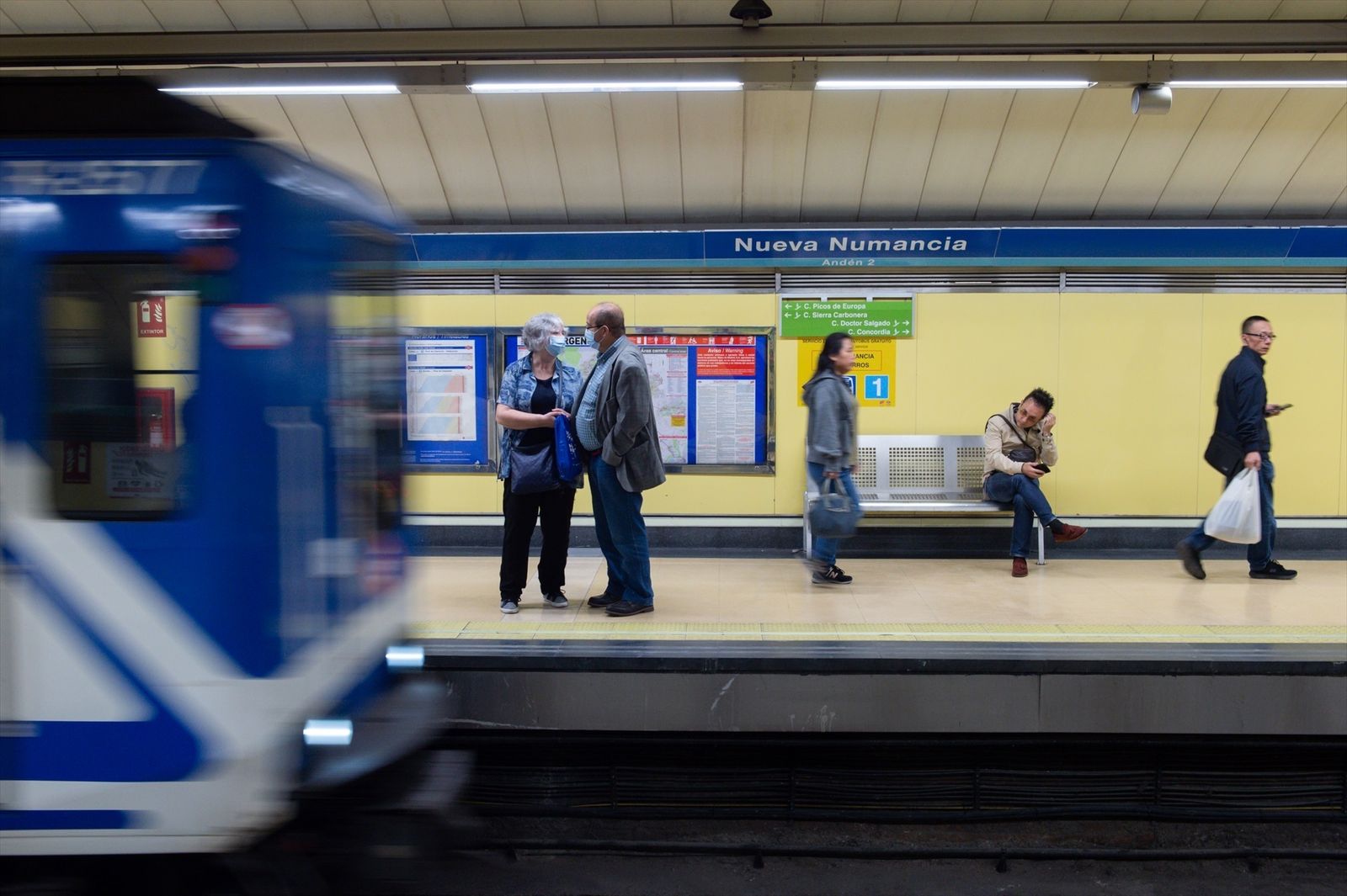 Estación de metro de Nueva Numancia