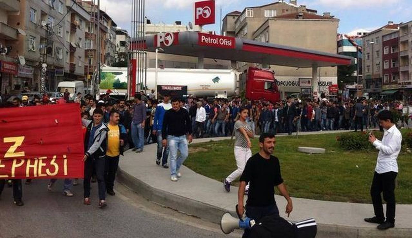 Manifestación en Estambul