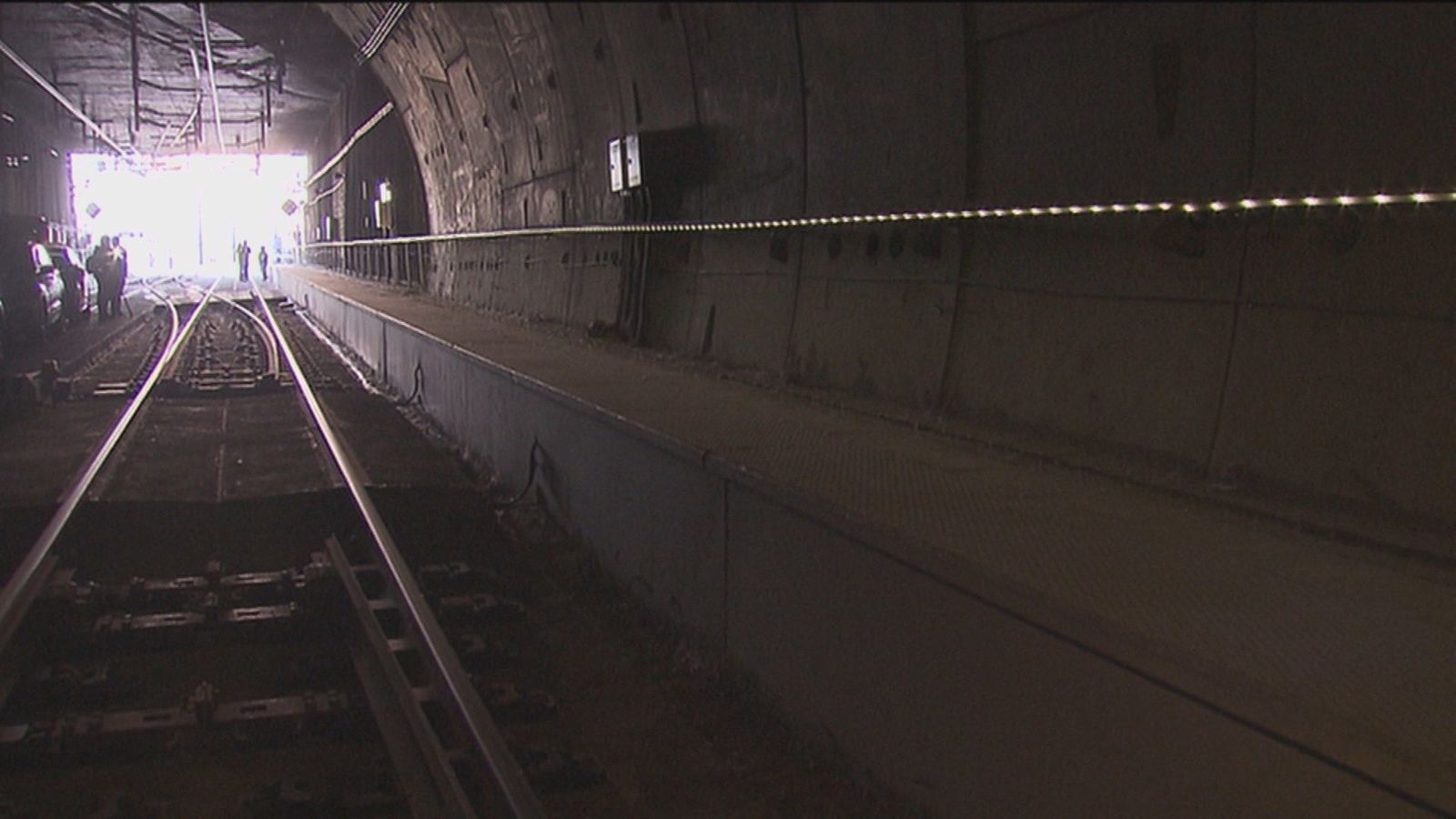 Visitamos el túnel del AVE que unirá Atocha y Chamartín