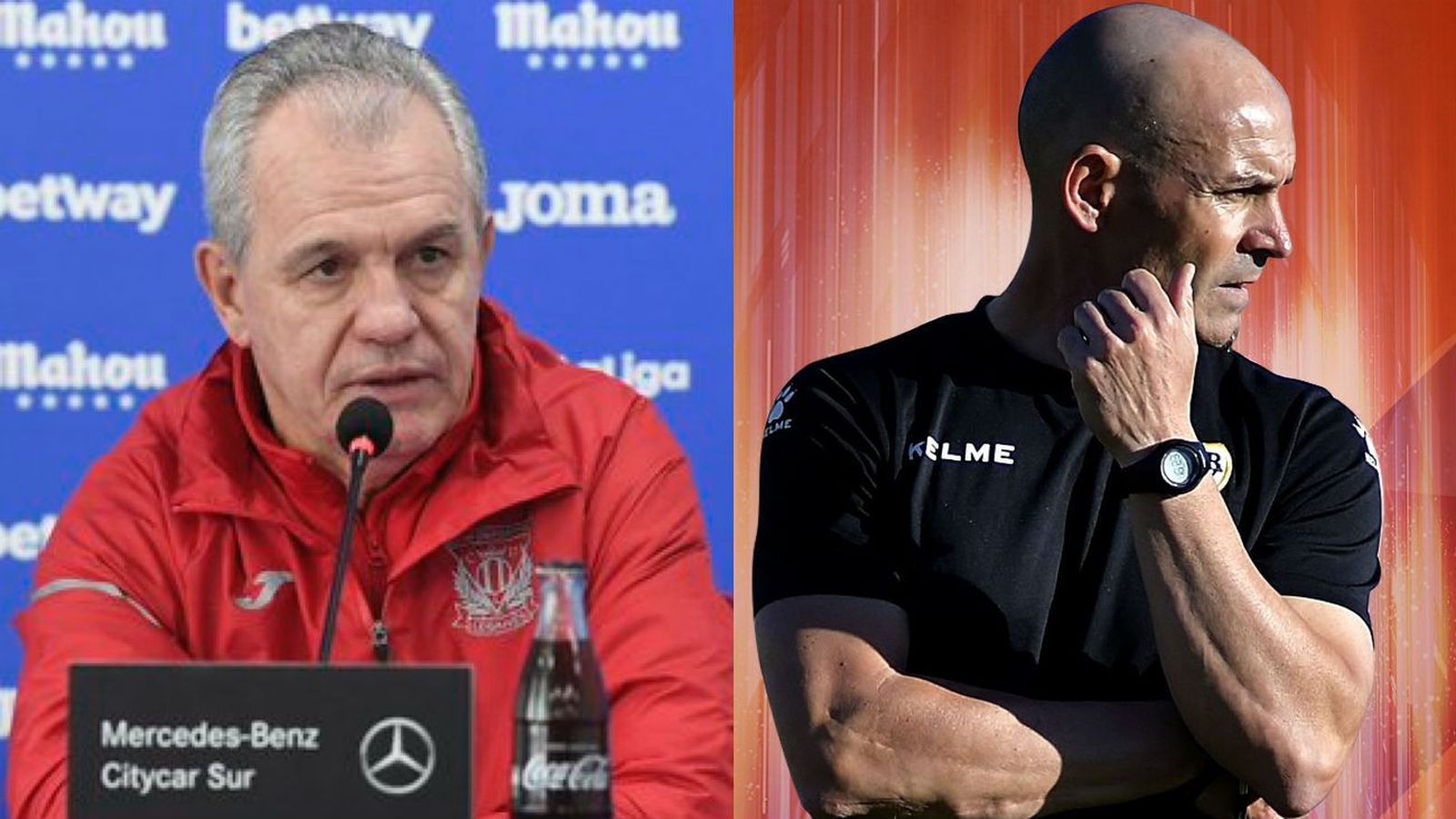 Aguirre y Jémez, con la mente puesta solo en la Copa