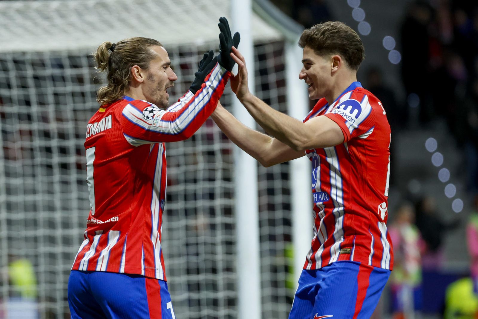 Griezmann y Julián Alvarez