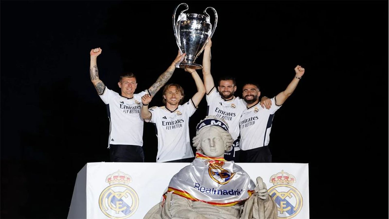 Nacho en el Bernabéu