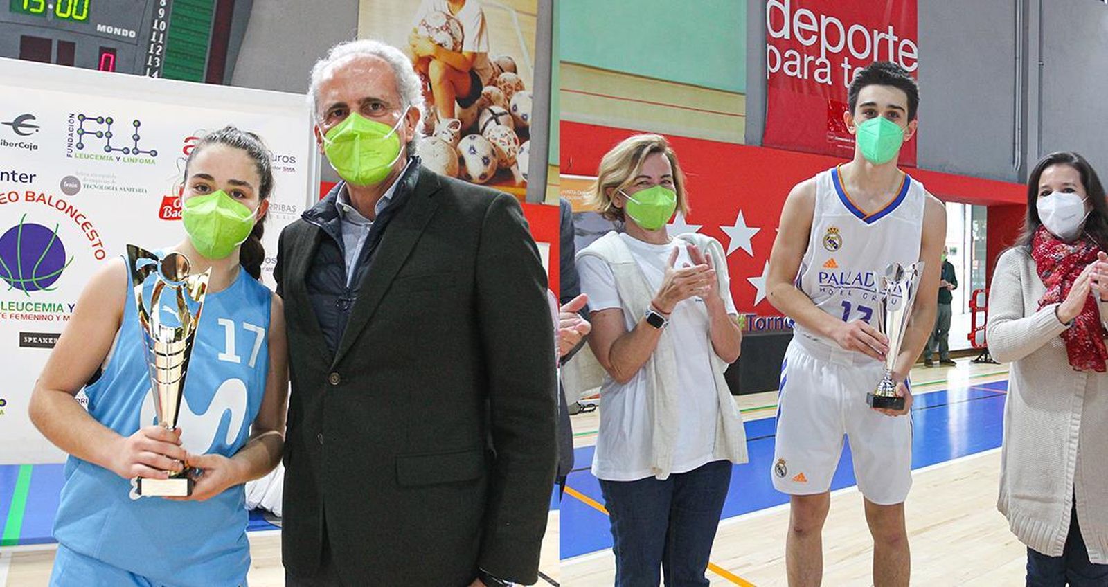 Estudiantes y Real Madrid de baloncesto