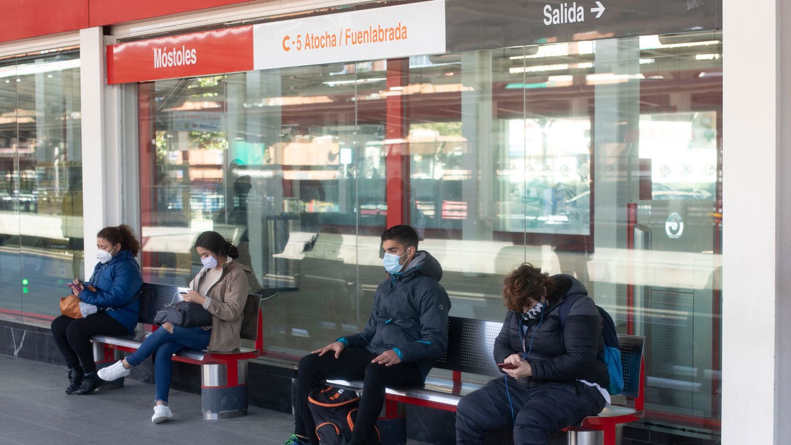 Estación de tren en Móstoles