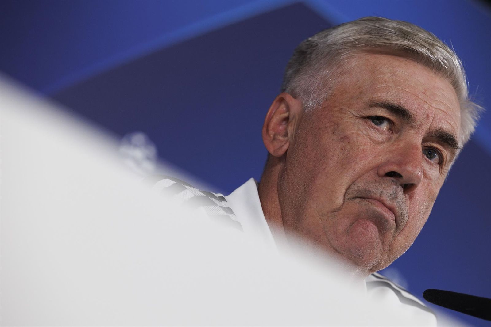 Ancelotti analiza el partido de Champions