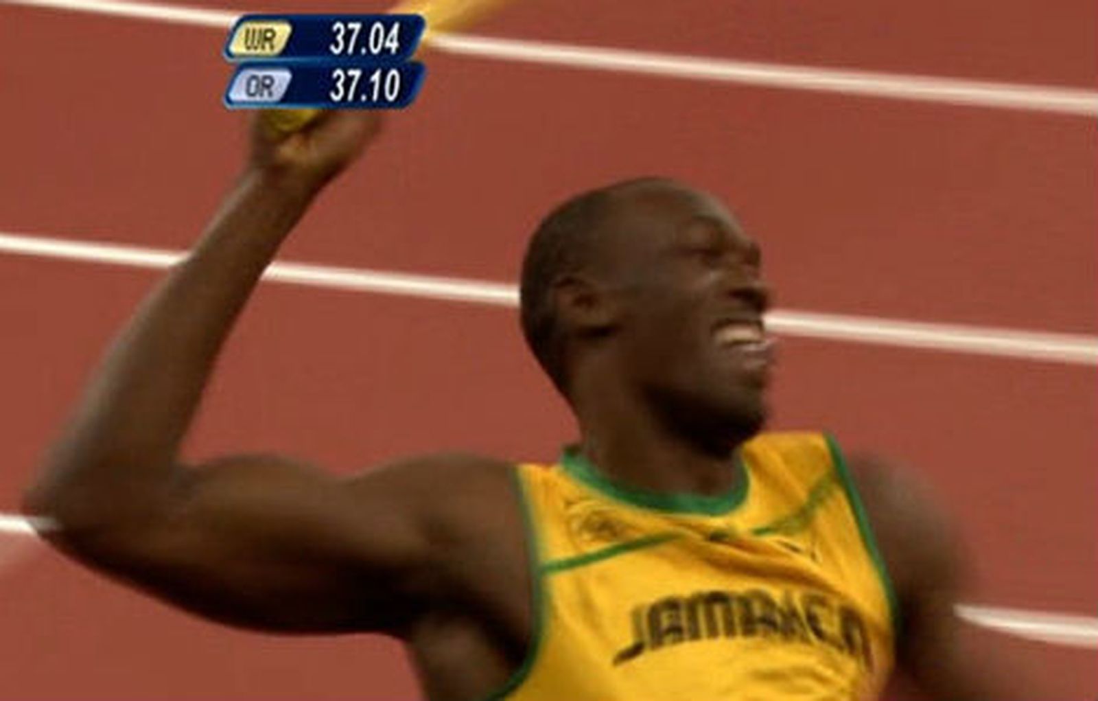 Bolt, tercera medalla