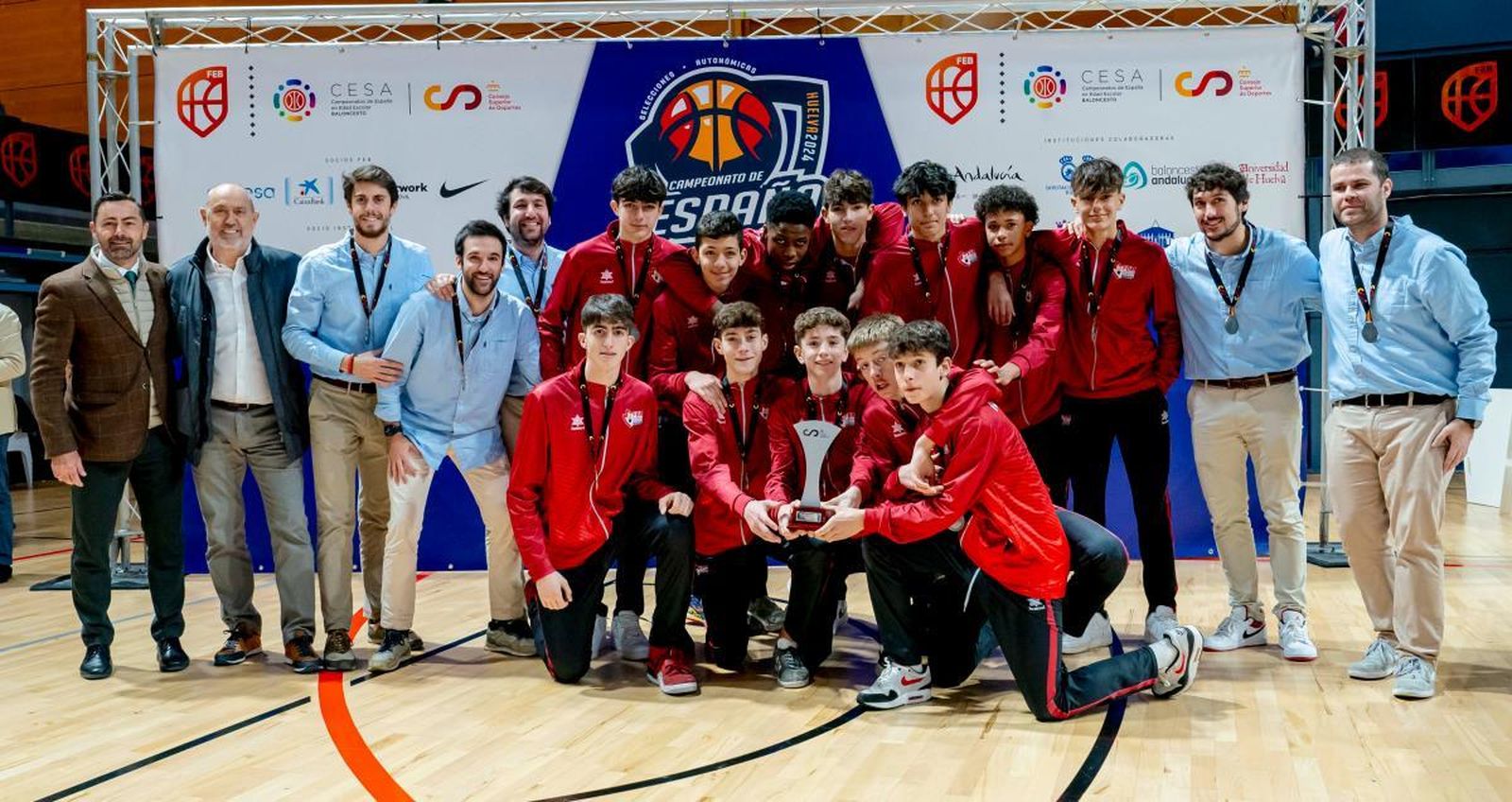 Selección madrileña infantil