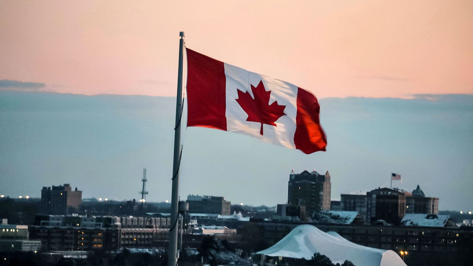 Bandera de Canadá